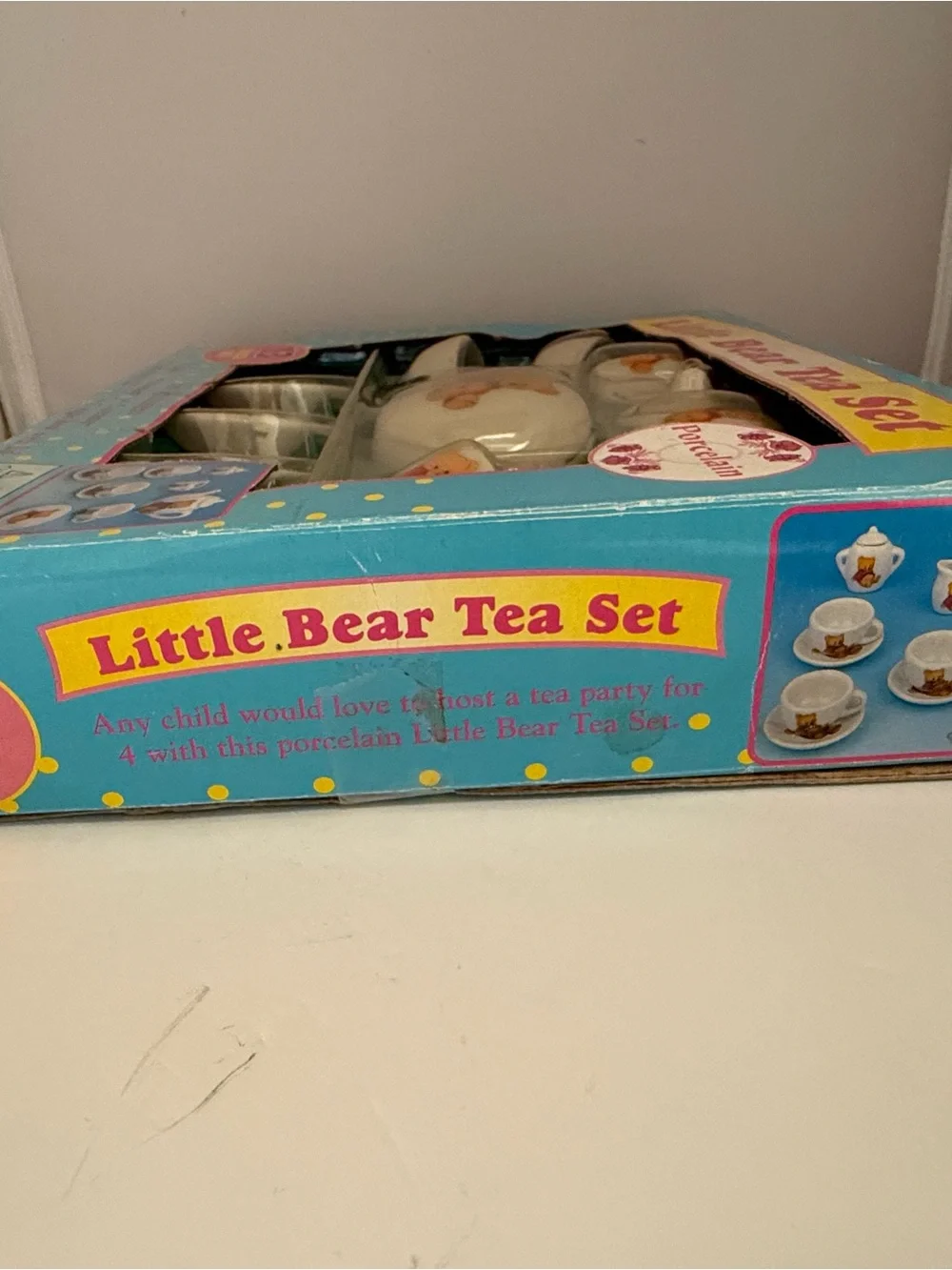 Little Bear Porcelain Tea Set for Kids - Vintage #9